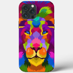 Colourful Lion Case-Mate iPhone Case