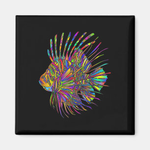 Colourful Lionfish Lion Fish Magnet