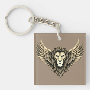 Colourful Lionheart Key Ring