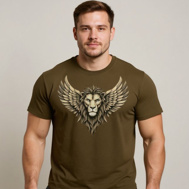 Colourful Lionheart T-Shirt (Creator Uploaded)