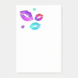Colourful Lips Post-it Notes
