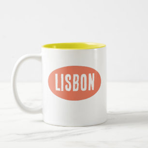 Colourful Lisbon Portuguese Mug