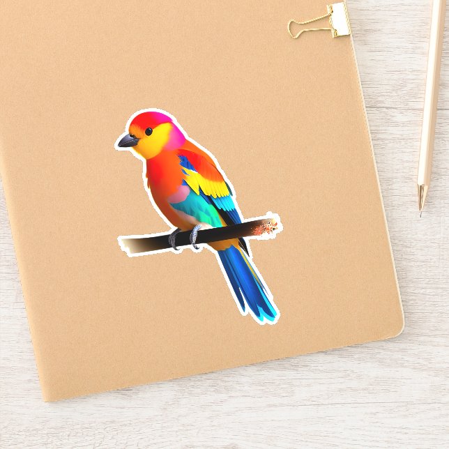 Colourful little bird (Notebook)