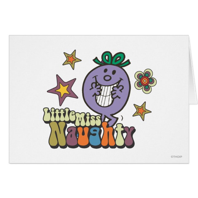 Colourful Little Miss Naughty (Front Horizontal)