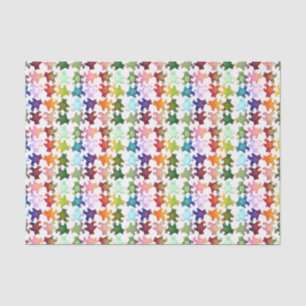 Colourful Little Teddy Bears Tissue Paper