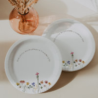 Colourful Little Wildflower Turning One Birthday