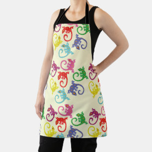 Colourful Lizards Apron