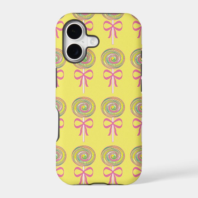 Colourful lollipops pattern (Back)