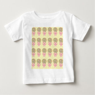 Colourful lollipops pattern baby T-Shirt