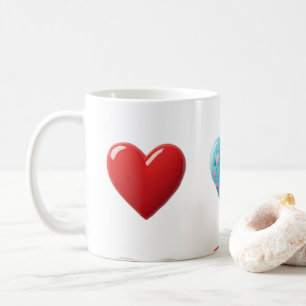 Colourful Love Hearts For Cosy Valentine Spaces ❤️ Coffee Mug