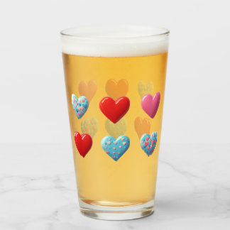 Colourful Love Hearts For Cosy Valentine Spaces ❤️ Glass