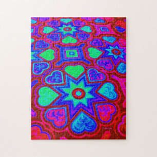 'Colourful Love' Jigsaw Puzzle