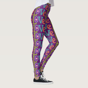 Colourful Love leggings
