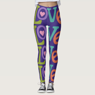 Colourful Love leggings