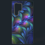 Colourful Luminous Abstract Blue Pink Green Fracta Samsung Galaxy Case<br><div class="desc">Unique fractal art,  modern,  abstract and luminous.
Design for your Samsung Galaxy S22 Ultra case and more.</div>