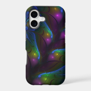 Colourful Luminous Abstract Modern Trippy Fractal