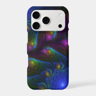 Colourful Luminous Abstract Modern Trippy Fractal