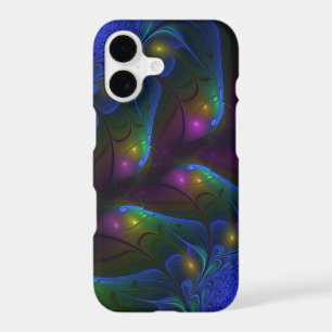 Colourful Luminous Abstract Modern Trippy Fractal