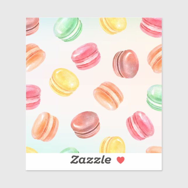Colourful Macarons (Sheet)