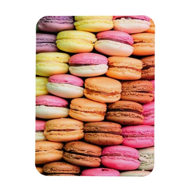 Colourful Macaroons Magnet (Vertical)