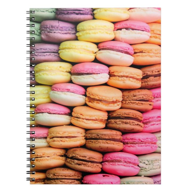 Colourful Macaroons Notebook (Front)