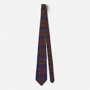Colourful MacBeth Tartan Plaid Neck Tie