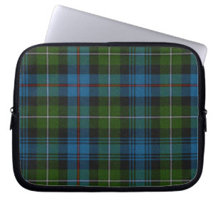 Colourful MacKenzie Tartan Plaid Laptop Cover