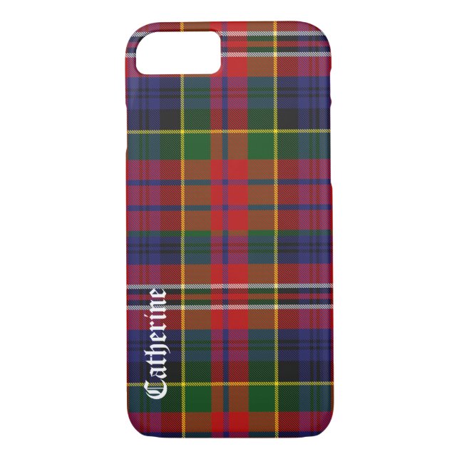 Colourful MacPherson Plaid iPhone 7 case (Back)