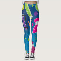 Colourful Mad Scientist Science Funky Bright