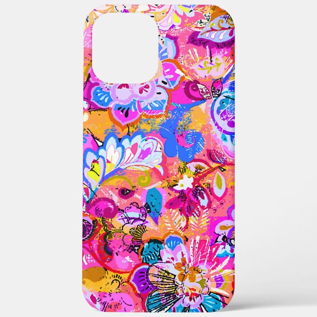 Colourful magic abstract floral Case-Mate iPhone case (Back)