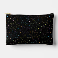 Colourful Magical Starry Night Sky Pattern