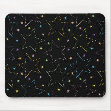 Colourful Magical Starry Night Sky Pattern