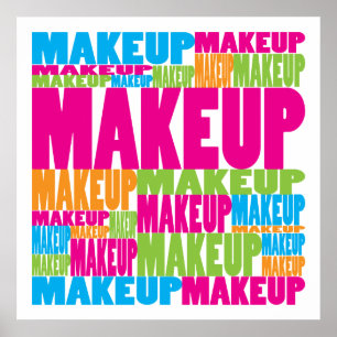 Colourful Makeup Poster