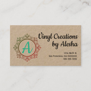 Colourful Mandala Business Card - Customise It!