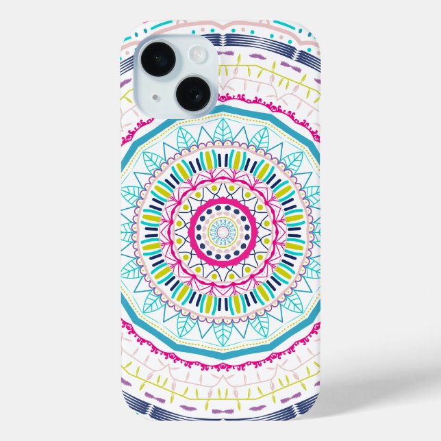 colourful mandala Case-Mate iPhone case (Back)