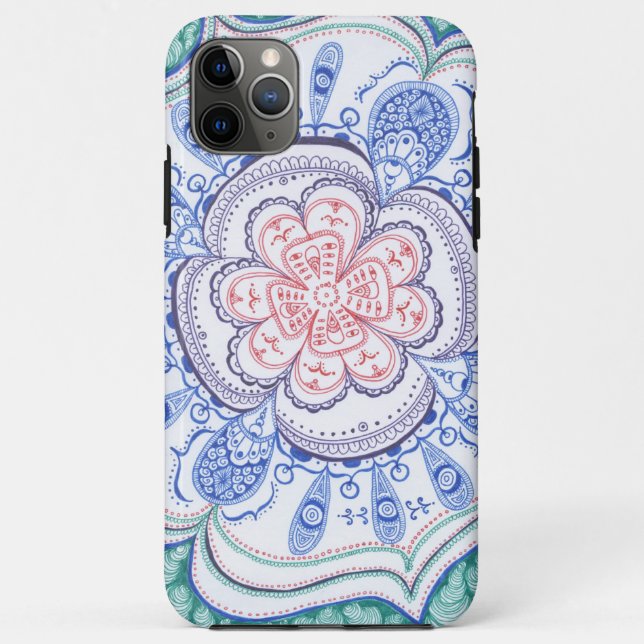 Colourful Mandala Case-Mate iPhone Case (Back)