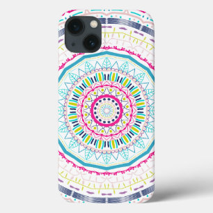colourful mandala iPhone 13 case
