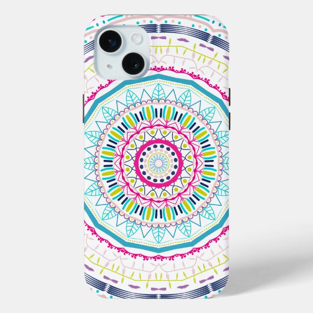 colourful mandala Case-Mate iPhone case (Back)