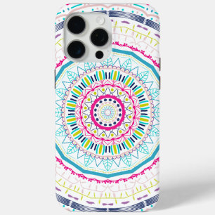 colourful mandala iPhone 15 pro max case