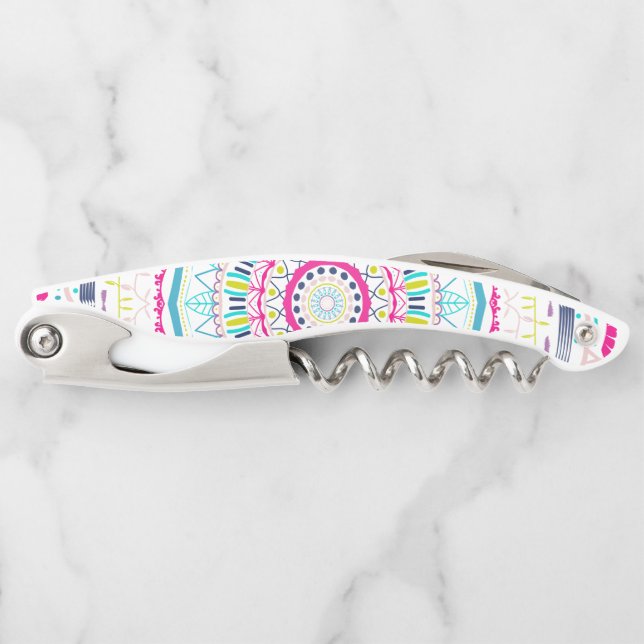 colourful mandala corkscrew (Front)