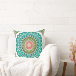 Colourful Mandala Cushion