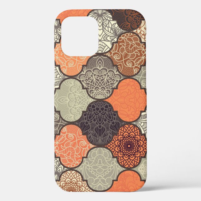 Colourful Mandala: Islamic Patchwork Seamless. Case-Mate iPhone Case (Back)