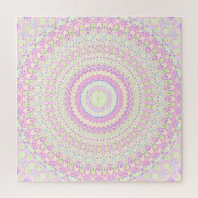 Colourful Mandala  Jigsaw Puzzle (Vertical)