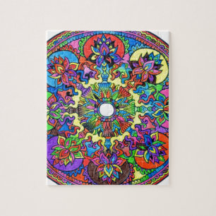 Colourful Mandala Jigsaw Puzzle