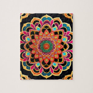 Colourful Mandala Jigsaw Puzzle
