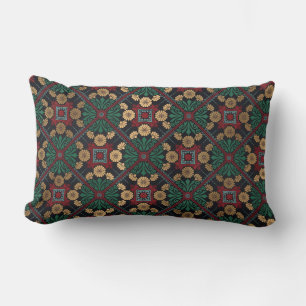 Colourful Mandala/Moroccan Tile Lumbar Cushion