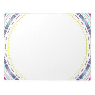 colourful mandala notepad