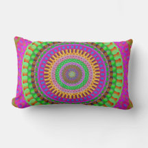 Colourful Mandala Pillow