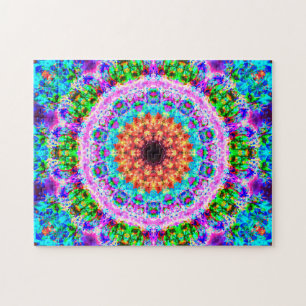 Colourful Mandala Relaxing Jigsaw Puzzle