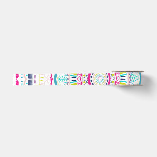 colourful mandala satin ribbon